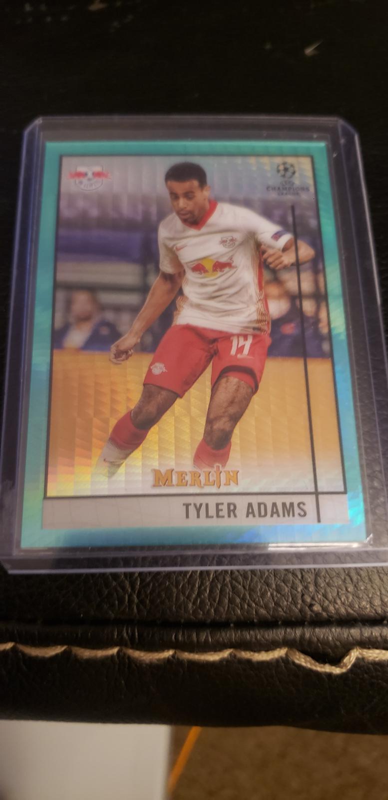 Tyler Adams [Aqua Prism Refractor] #27