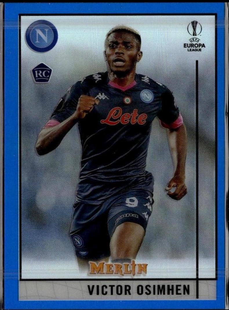 Victor Osimhen [Blue Refractor] #59