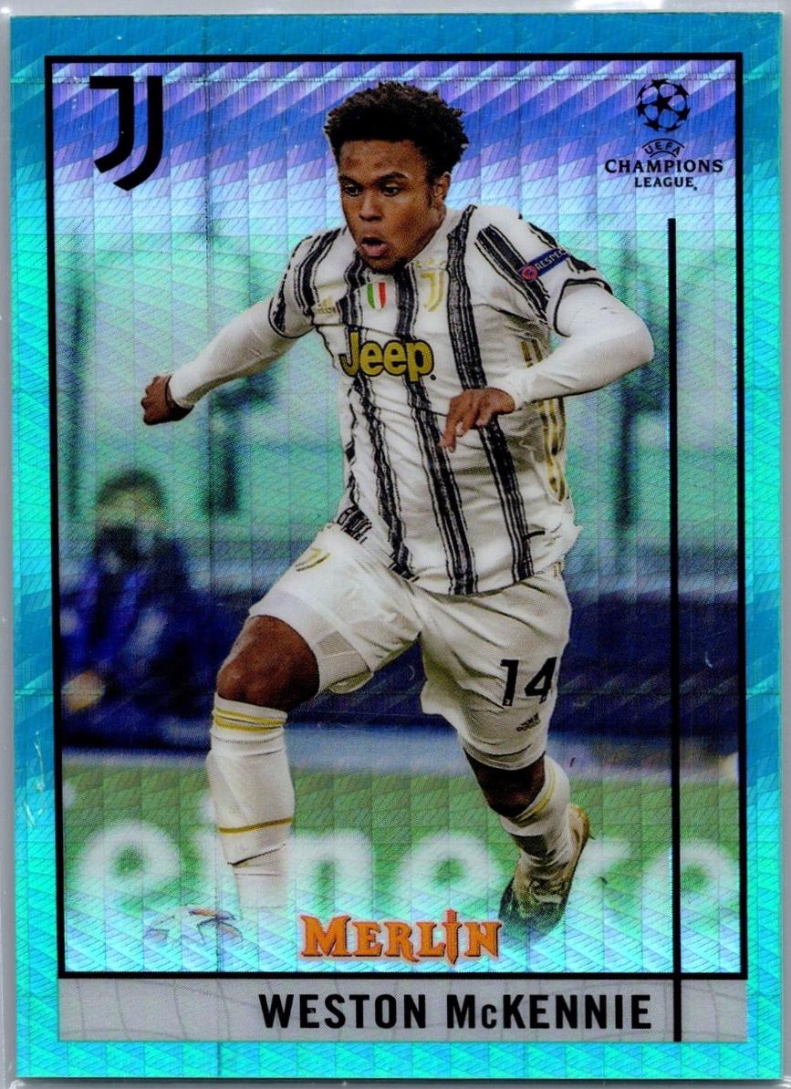 Weston McKennie [Aqua Prism Refractor] #82