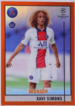 Xavi Simons [Orange Refractor] #87