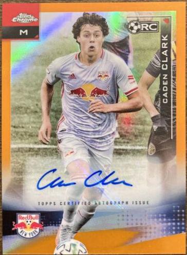 Caden Clark [Autograph Orange Refractor] #115