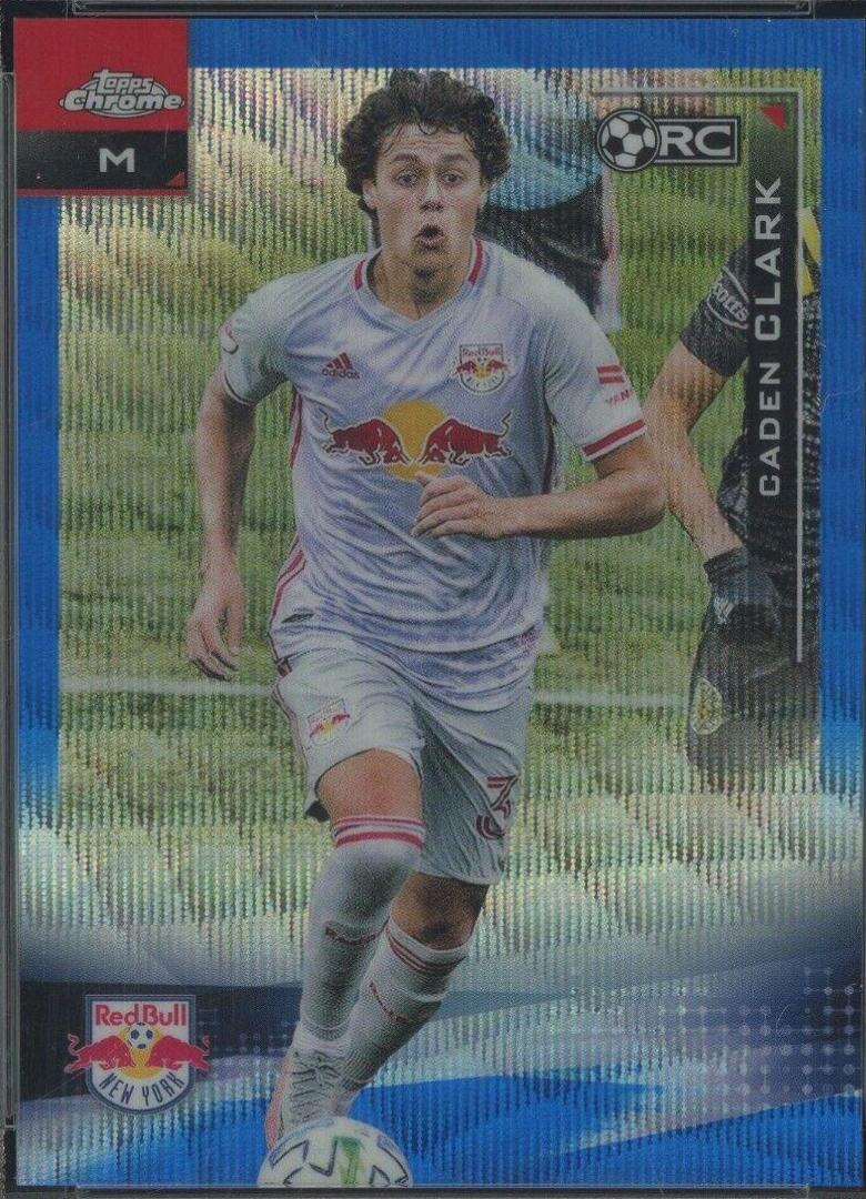Caden Clark [Blue Wave Refractor] #115