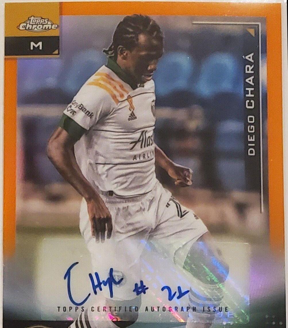 Diego Chara [Autograph Orange Refractor] #99
