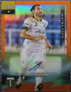 Diego Valeri [Autograph Orange Refractor] #2