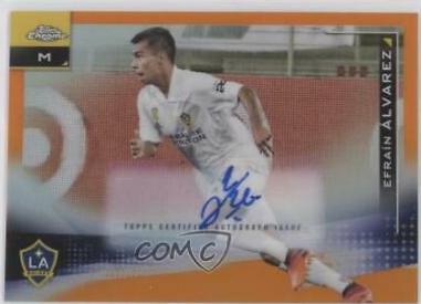 Efrain Alvarez [Autograph Orange Refractor] #81