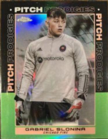 Gabriel Slonina [Neon Green Refractor] #198