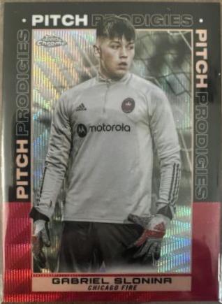Gabriel Slonina [Red Wave Refractor] #198