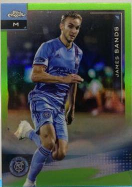 James Sands [Neon Green Refractor] #143