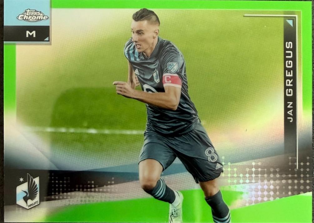 Jan Gregus [Neon Green Refractor] #63