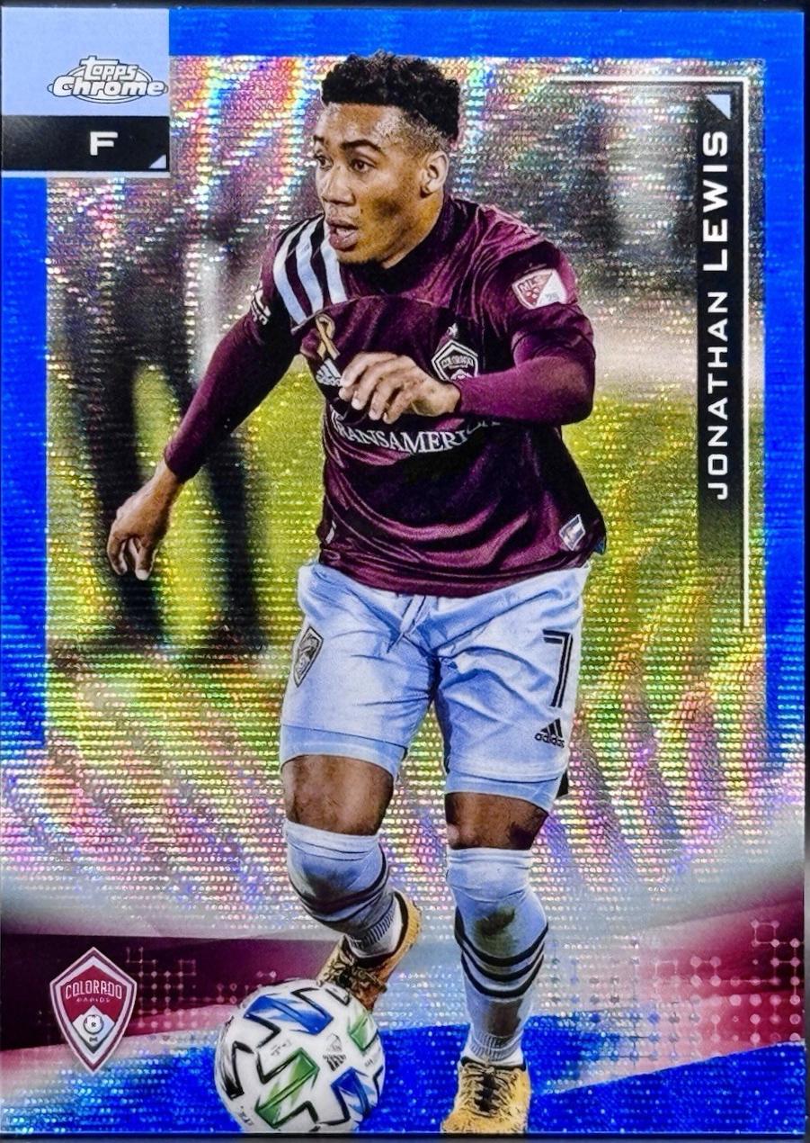 Jonathan Lewis [Blue Wave Refractor] #128