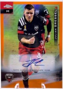 Julian Gressel [Autograph Orange Refractor] #61