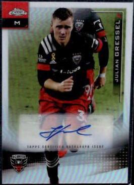 Julian Gressel [Autograph Red Wave Refractor] #61