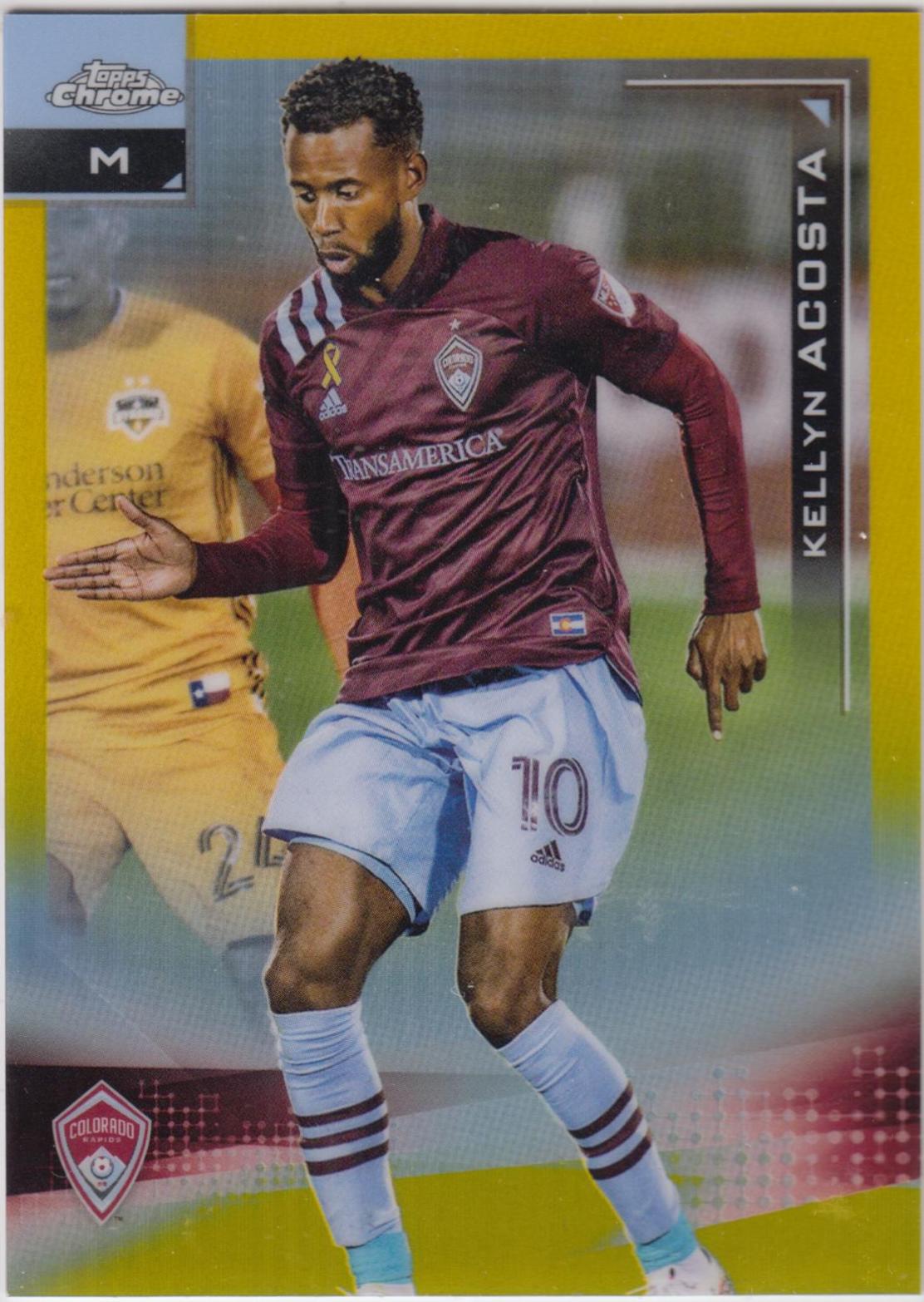 Kellyn Acosta [Gold Refractor] #166