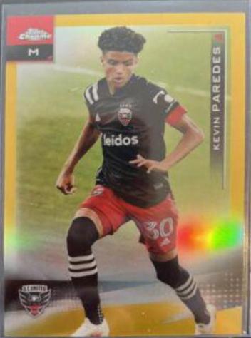 Kevin Paredes [Gold Refractor] #50