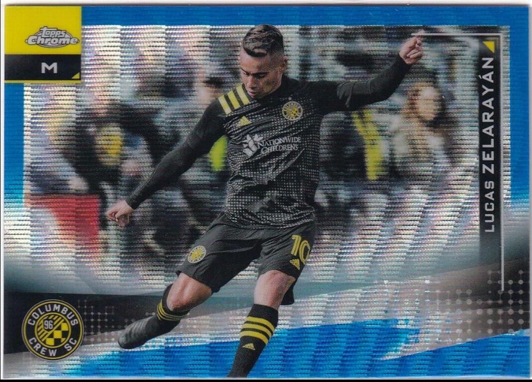 Lucas Zelarayan [Blue Wave Refractor] #19