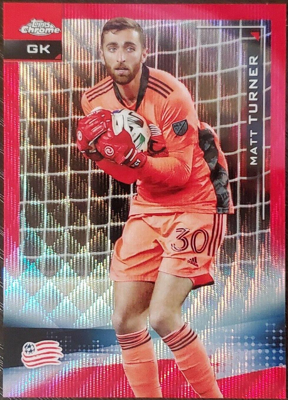 Matt Turner [Red Wave Refractor] #68