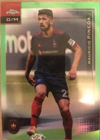 Mauricio Pineda [Neon Green Refractor] #34