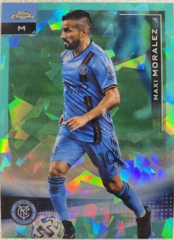 Maxi Moralez [Aqua Refractor] #42