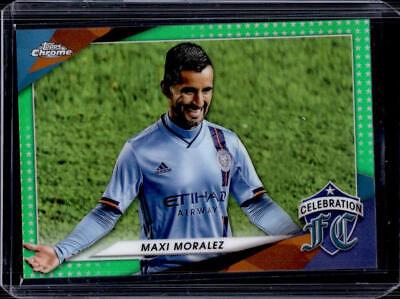 Maxi Moralez [Neon Green Refractor] #42