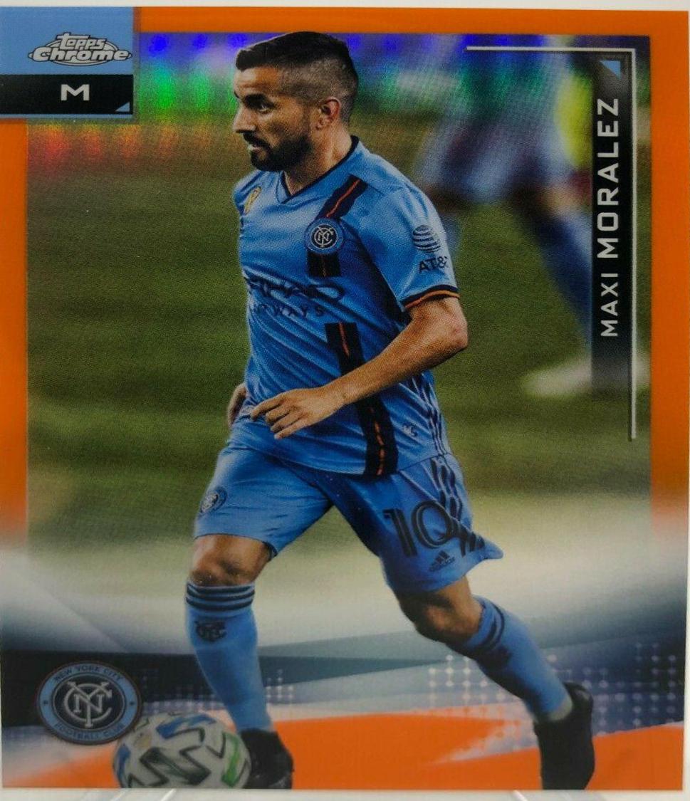 Maxi Moralez [Orange Refractor] #42