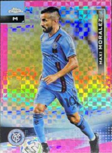 Maxi Moralez [Pink Xfractor] #42