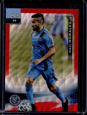 Maxi Moralez [Red Wave Refractor] #42