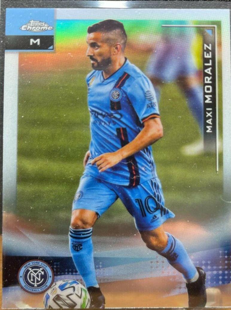 Maxi Moralez [Refractor] #42