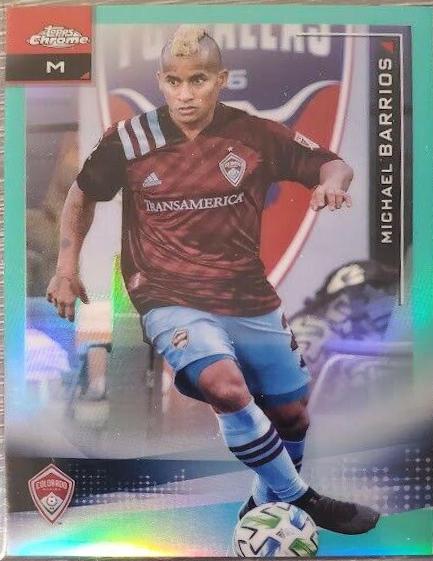 Michael Barrios [Aqua Refractor] #11