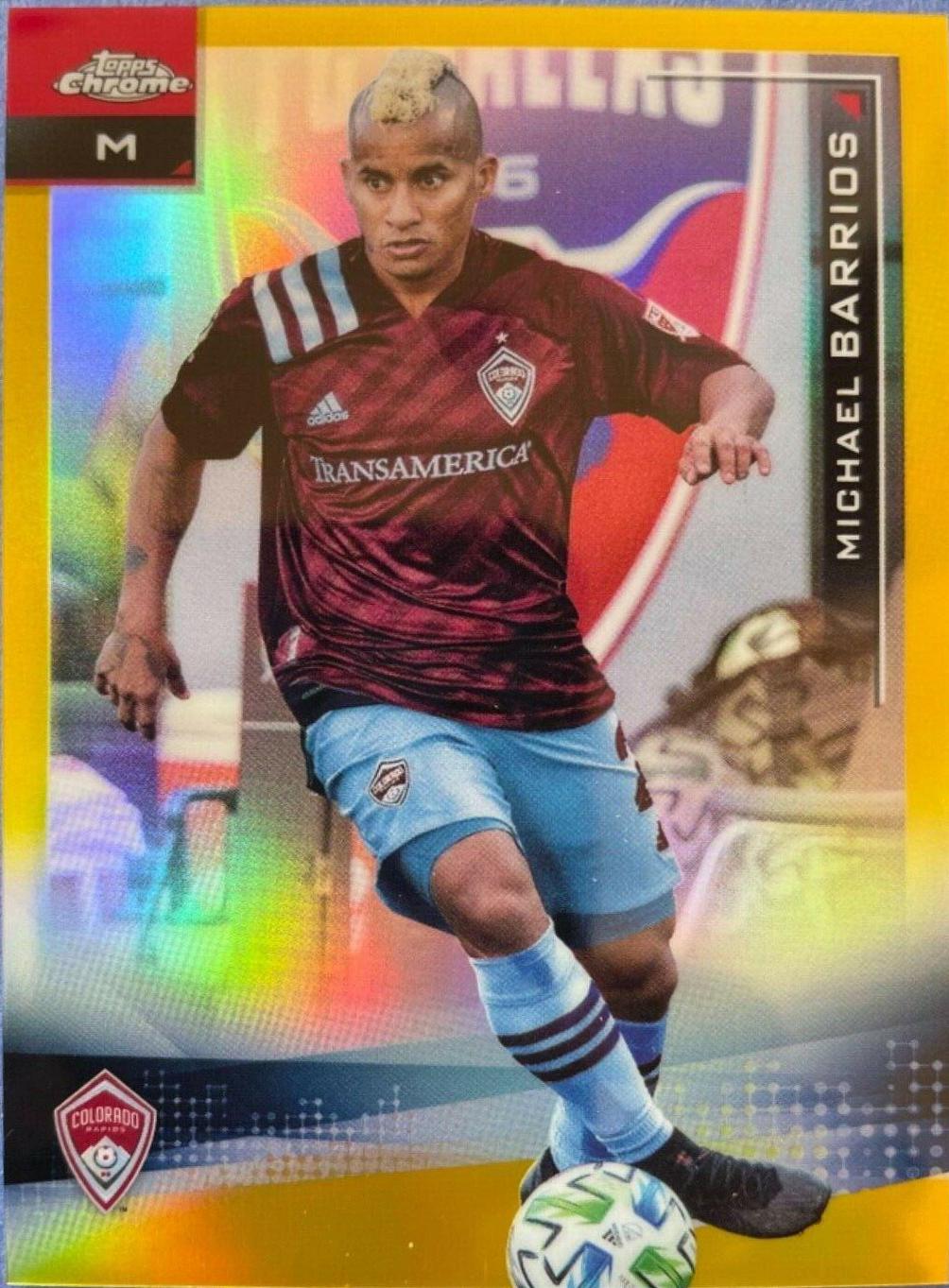 Michael Barrios [Gold Refractor] #11