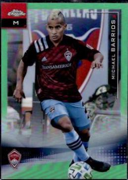 Michael Barrios [Neon Green Refractor] #11