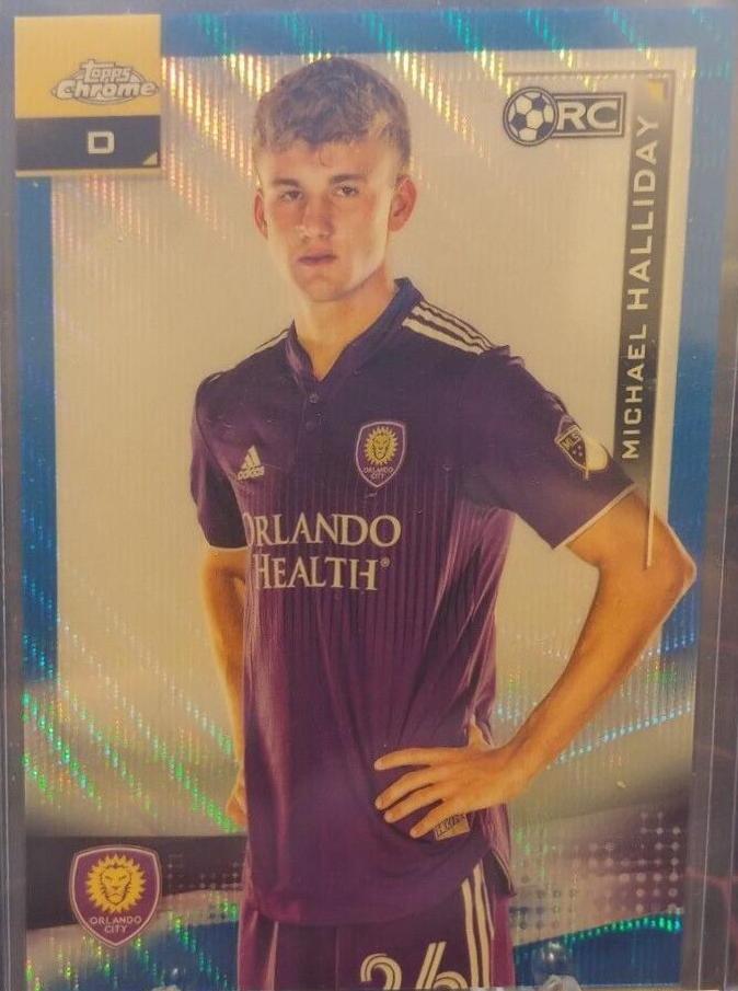 Michael Halliday [Blue Wave Refractor] #190