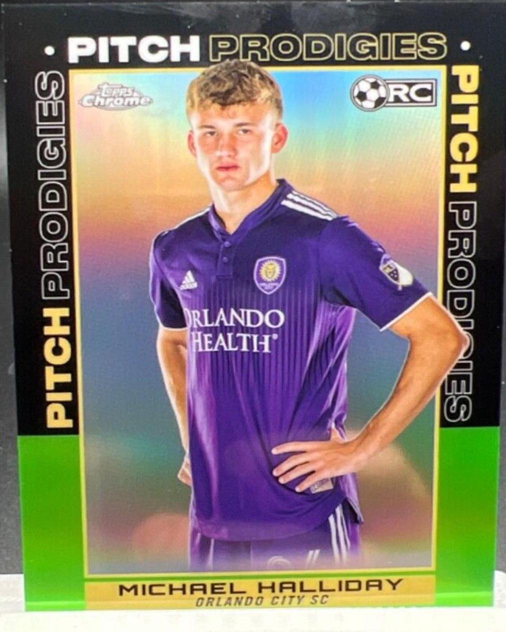 Michael Halliday [Neon Green Refractor] #190