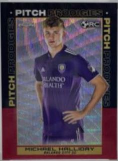 Michael Halliday [Red Wave Refractor] #130