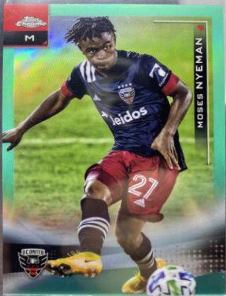 Moses Nyeman [Aqua Refractor] #151