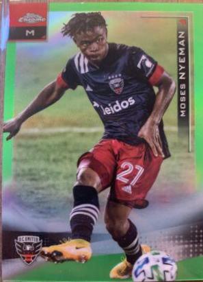 Moses Nyeman [Neon Green Refractor] #151