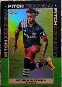 Moses Nyeman [Neon Green Refractor] #176