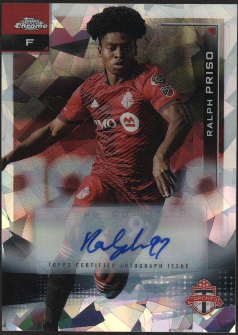 Ralph Priso [Autograph Red Wave Refractor] #171