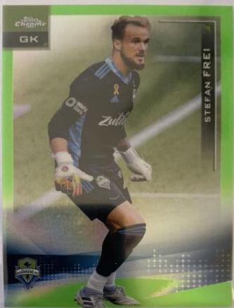 Stefan Frei [Neon Green Refractor] #85