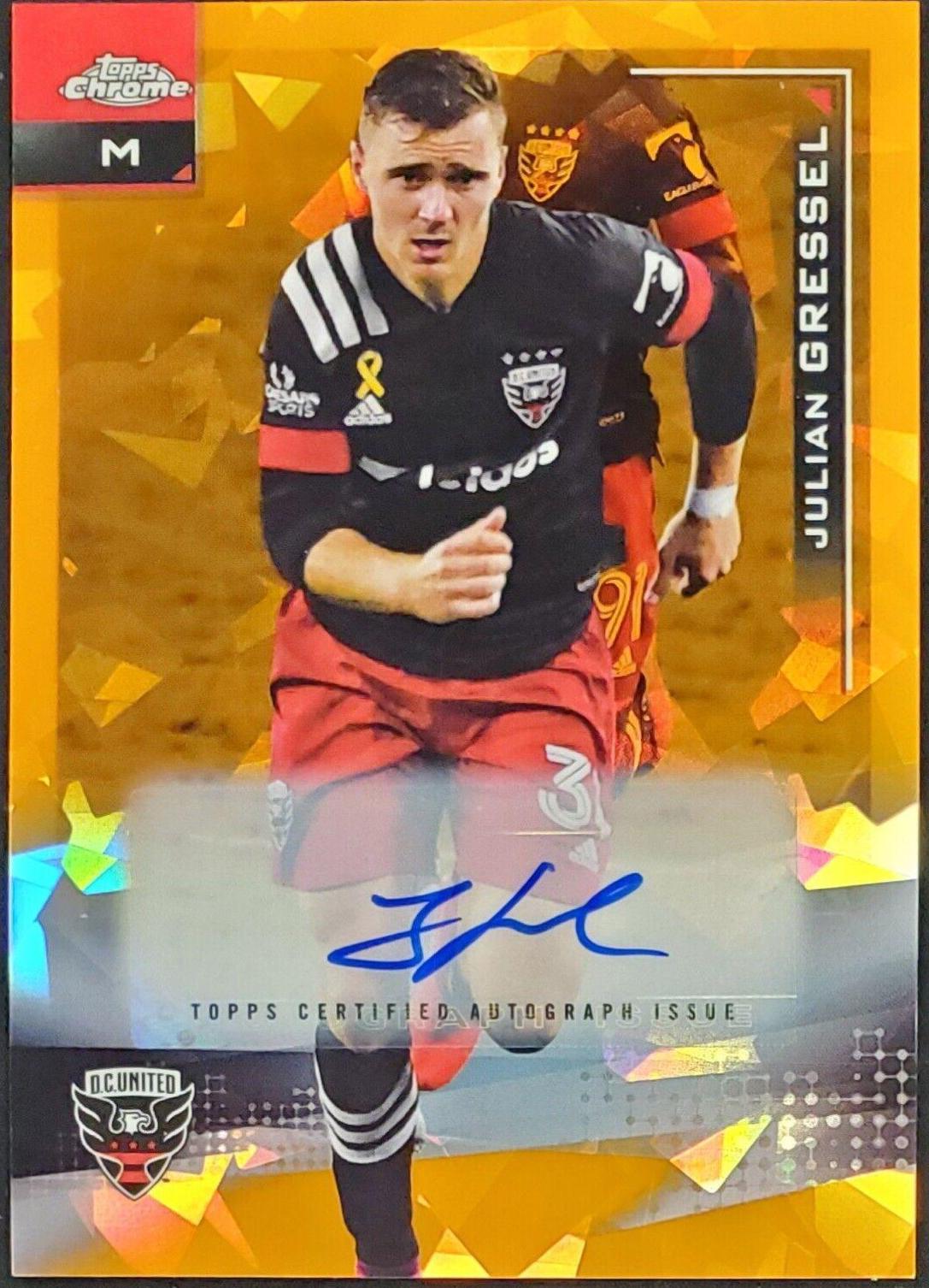Julian Gressel [Autograph Orange] #61