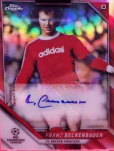 Franz Beckenbauer [Red Refractor] #CA-BB