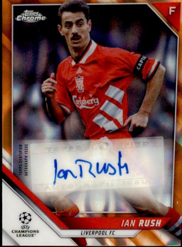 Ian Rush [Orange Lava Refractor] #CA-IR