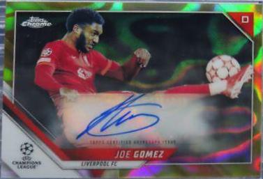 Joe Gomez [Gold Lava Refractor] #CA-GO