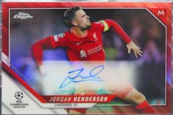 Jordan Henderson [Red Refractor] #CA-JH