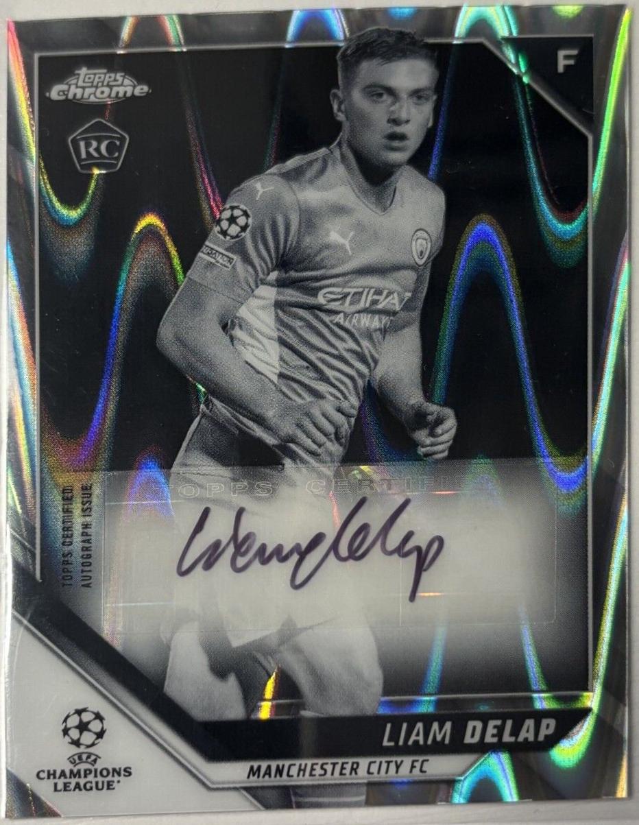 Liam Delap [Black & White Ray Wave Refractor] #CA-LD