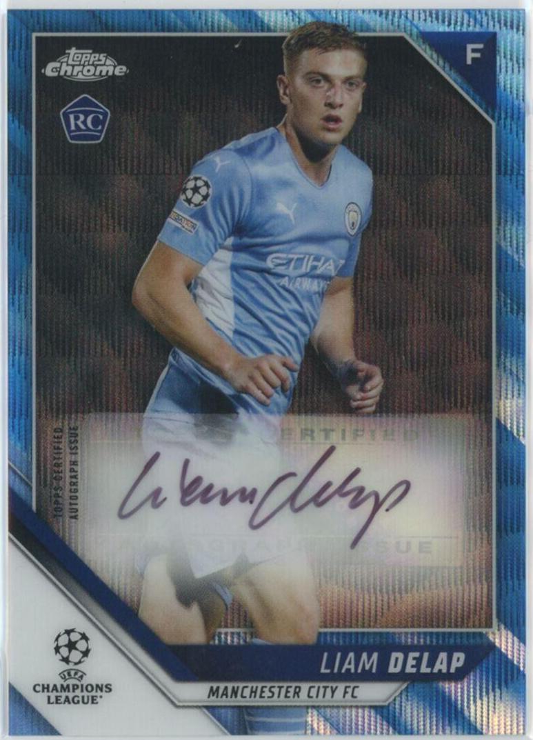 Liam Delap [Blue Wave Refractor] #CA-LD
