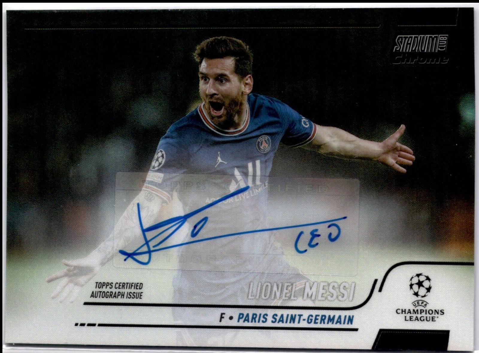 Lionel Messi [Red Refractor] #CA-LM