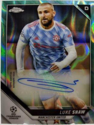 Luke Shaw [Aqua Lava Refractor] #CA-LS