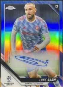 Luke Shaw [Blue Refractor] #CA-LS