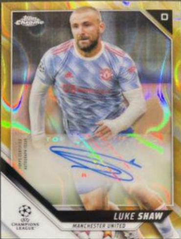 Luke Shaw [Gold Lava Refractor] #CA-LS