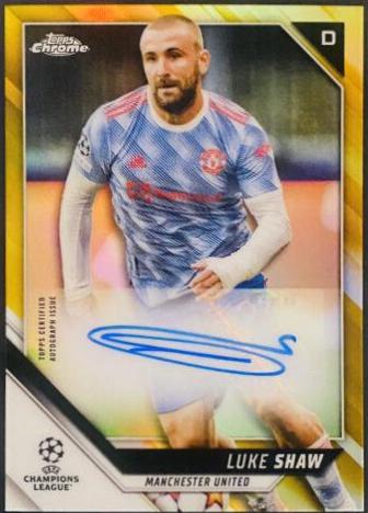 Luke Shaw [Gold Refractor] #CA-LS